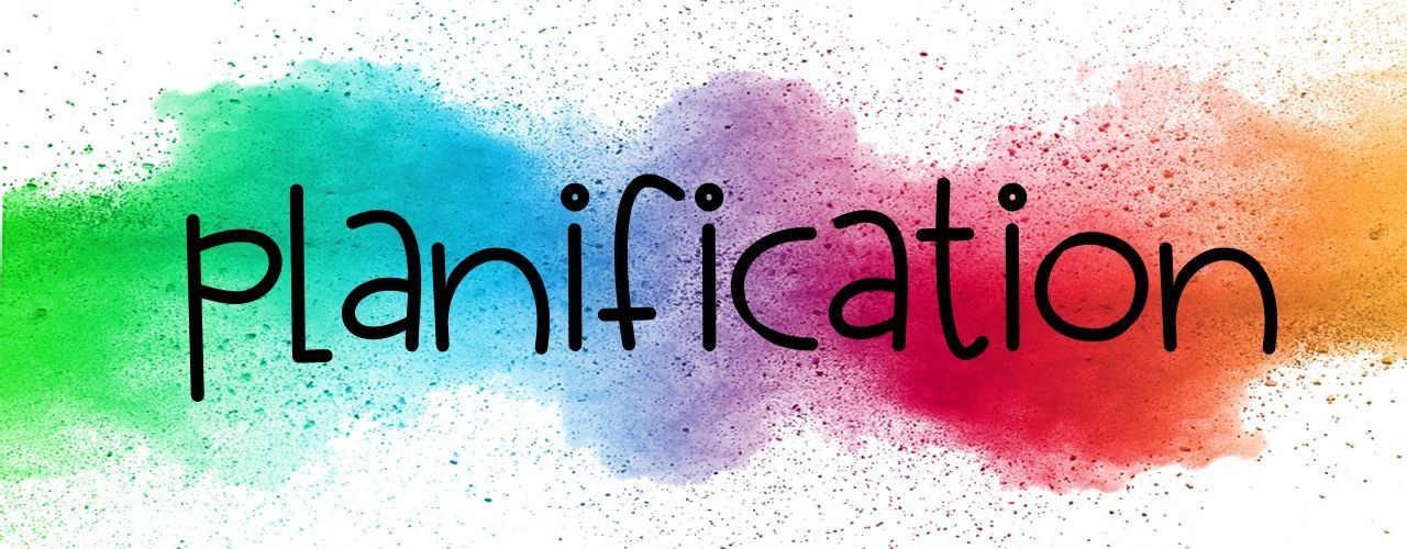 Mon enseignement à distance - planification